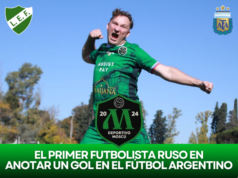 Histórico: el primer futbolista ruso en anotar un gol en el fútbol argentino