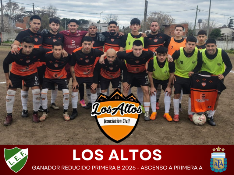 Los Altos ascendió a Primera A